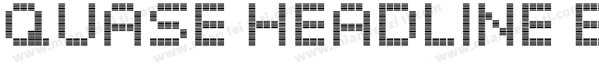 Quase Headline Extra字体转换
